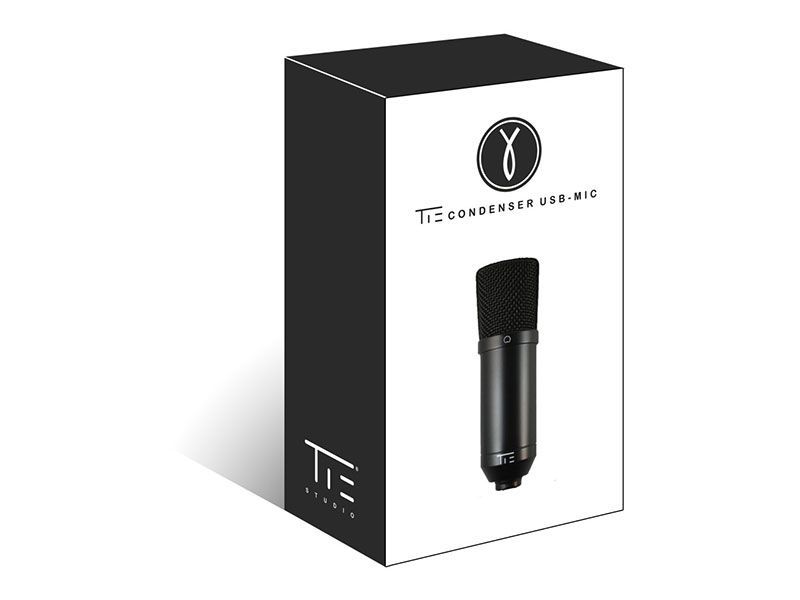Tie Studio Condensor MIC USB Black - T Studio