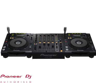 Pioneer DJ set 2 x CDJ-850 K + DJM-850 K